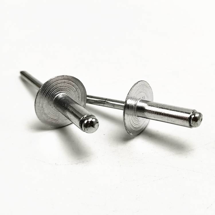 5*13mm Large Flange Rivets Large Head Blind Rivets Aluminium Steel Blind Rivet For Soft Materials With Factory Price